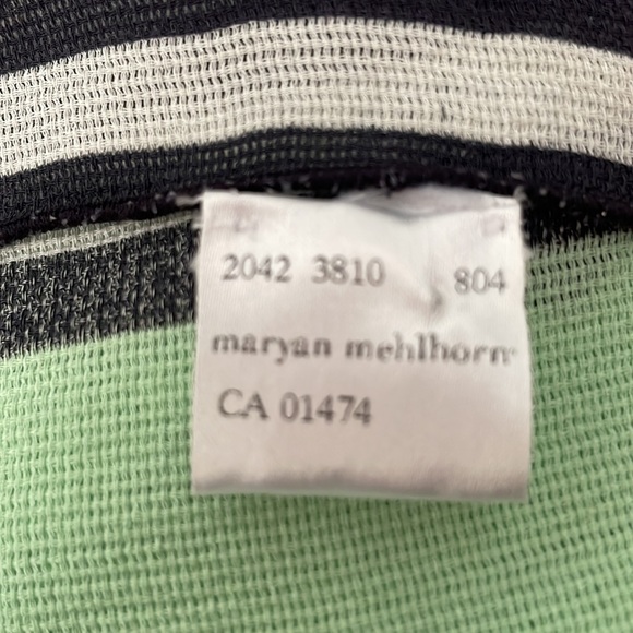 Maryan Mehlhorn textured silk scarf or swimsuit cover up, ECU - Picture 7 of 10